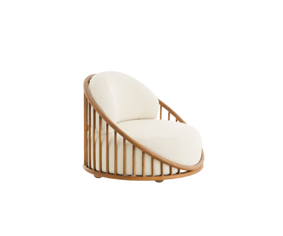 Cask Outdoor Lounge Chair by Expormim with aluminium frame and outdoor upholstered seating – Casa Design Group