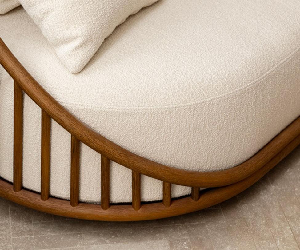 High end Cask Loveseat by Expormim Casa Design
