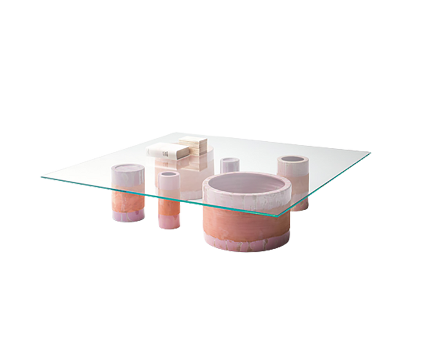 High End Cerchi Outdoor Square Coffee Table by Paola Lenti Casa Design Group