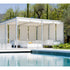 High end Pergola Mobile Canvas Roof Pavilion by Gandia Blasco Casa Design