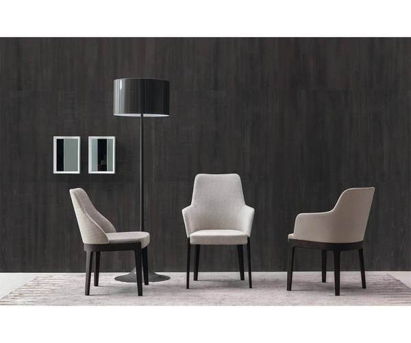 High End Chelsea Dining Armchair by Molteni&amp;C Casa Design Group