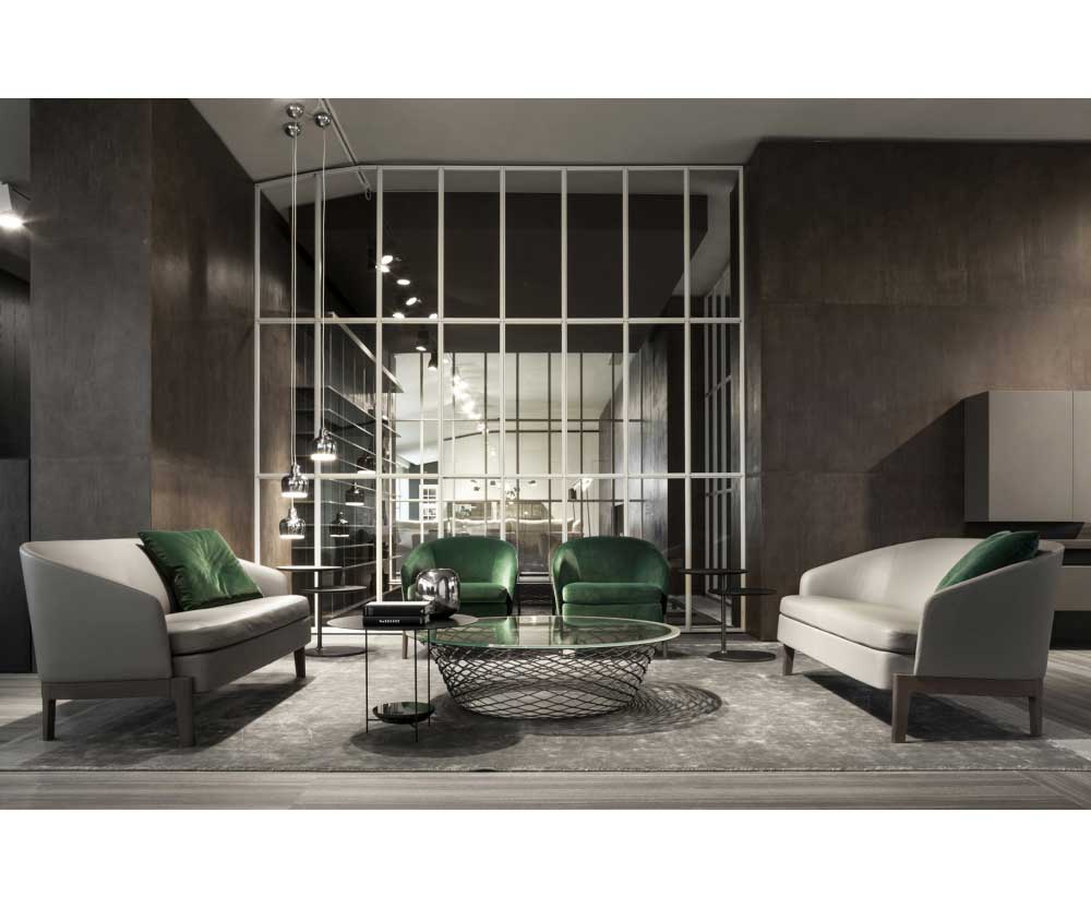 High End Chelsea Lounge Armchair by Molteni&amp;C Casa Design Group