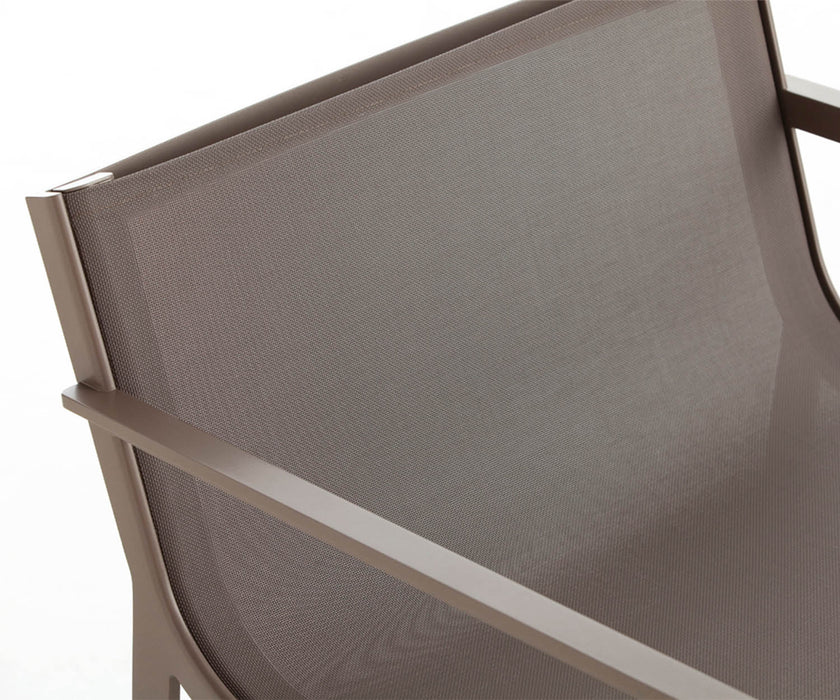 High end Flat Textil Lounge Chair by Gandia Blasco Casa Design