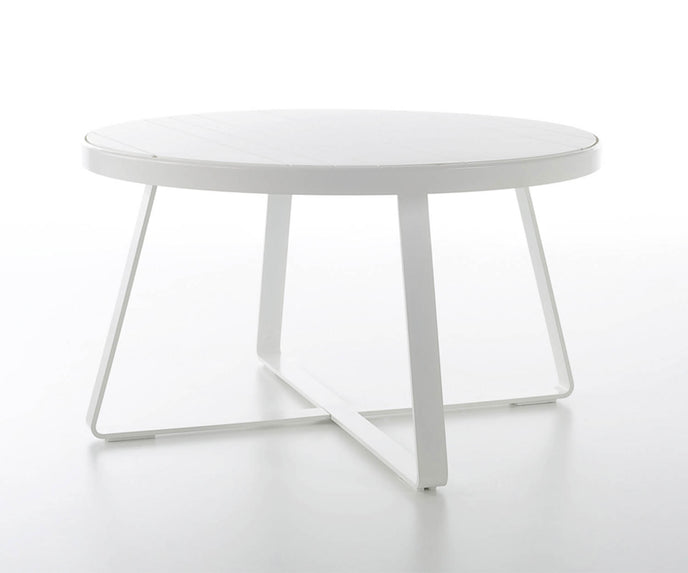 High end Flat High Circular Dining Table by Gandia Blasco Casa Design