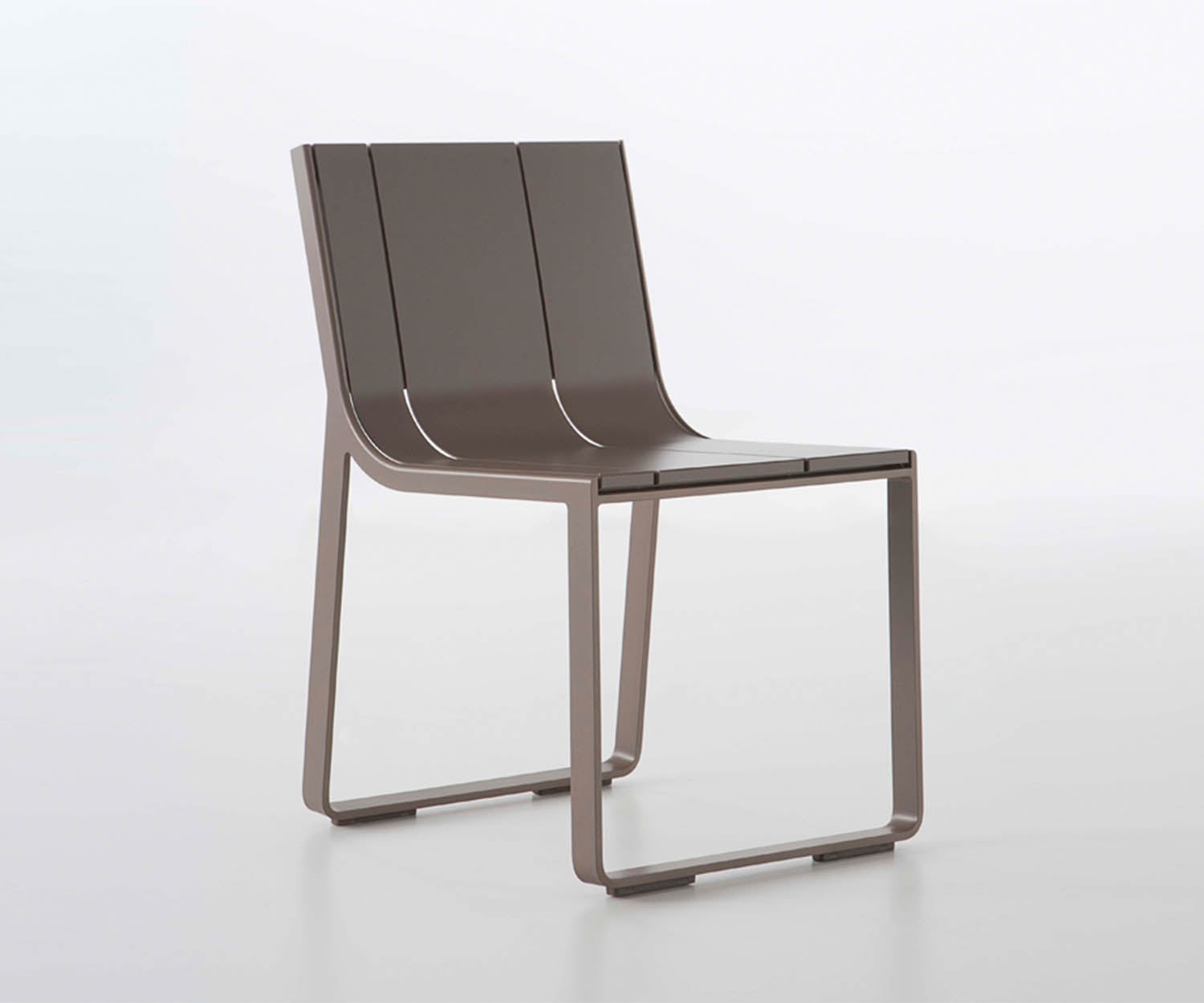 High end Flat Dining Chair Without Arms by Gandia Blasco Casa Design