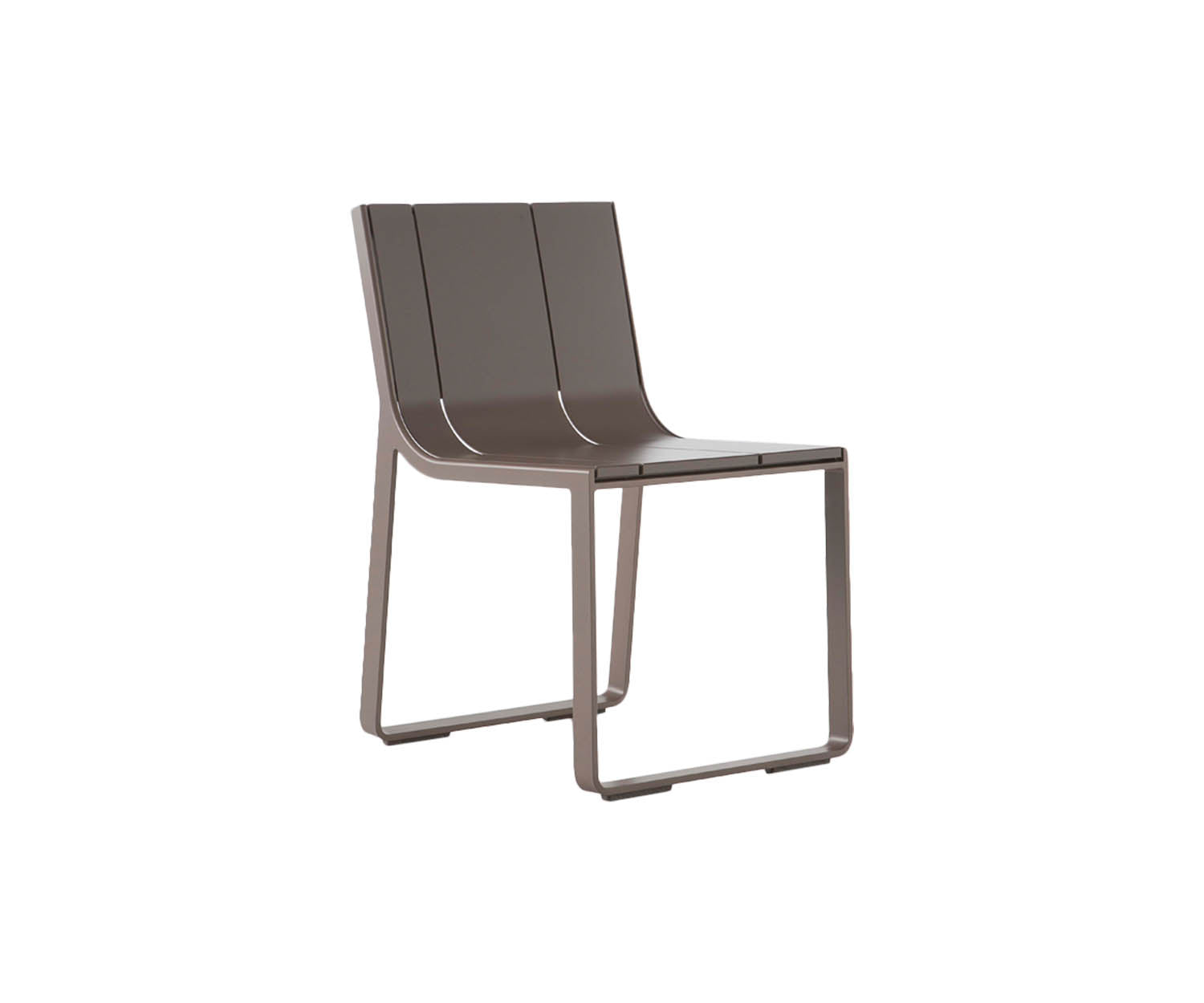 High end Flat Dining Chair Without Arms by Gandia Blasco Casa Design