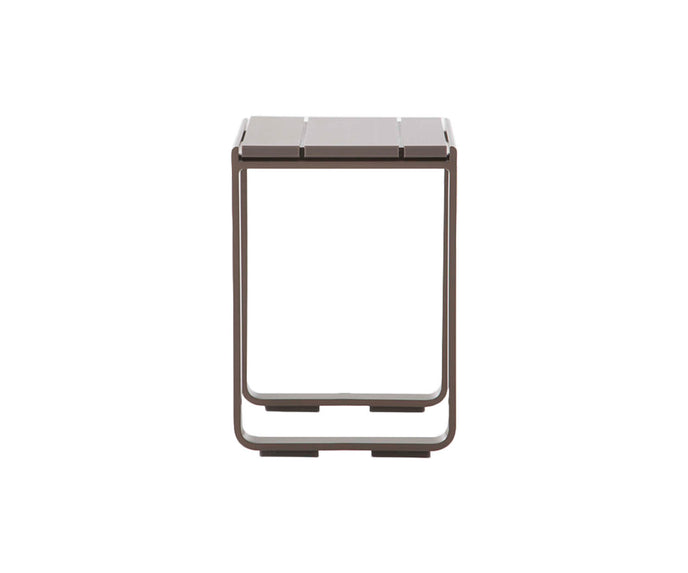 High end Flat Low Stool by Gandia Blasco Casa Design