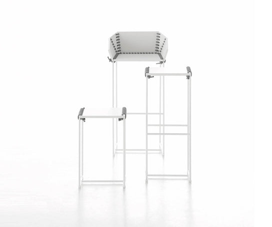 High end Textile High Stool by Gandia Blasco Casa Design