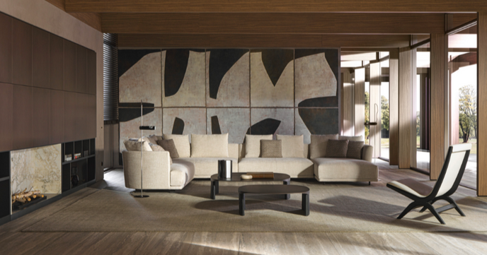 High End Cleo Sectional by Molteni&C Casa Design Group