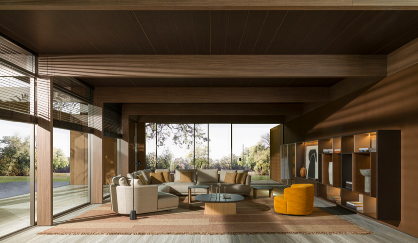 High End Cleo Sectional by Molteni&C Casa Design Group
