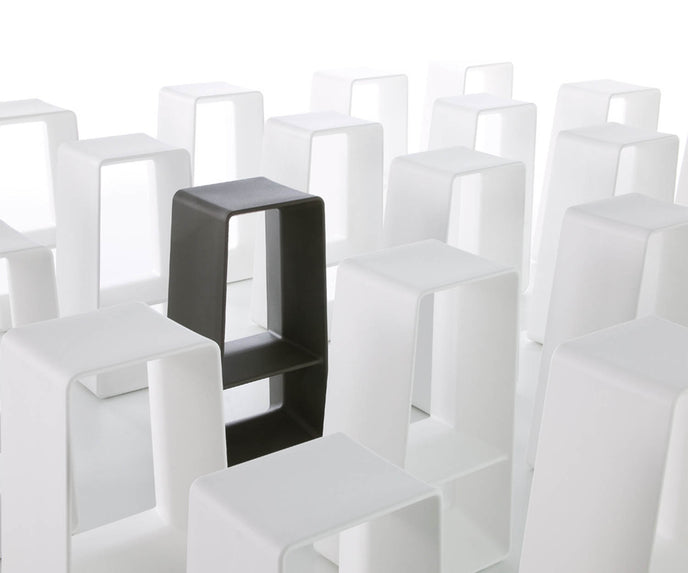 Gandia Blasco Air High Stool B&W Side View