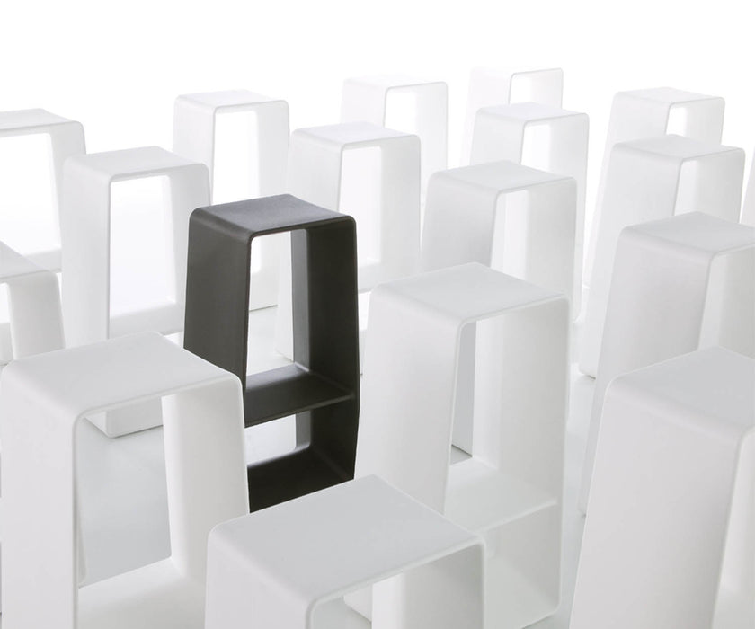 Gandia Blasco Air High Stool B&W Side View