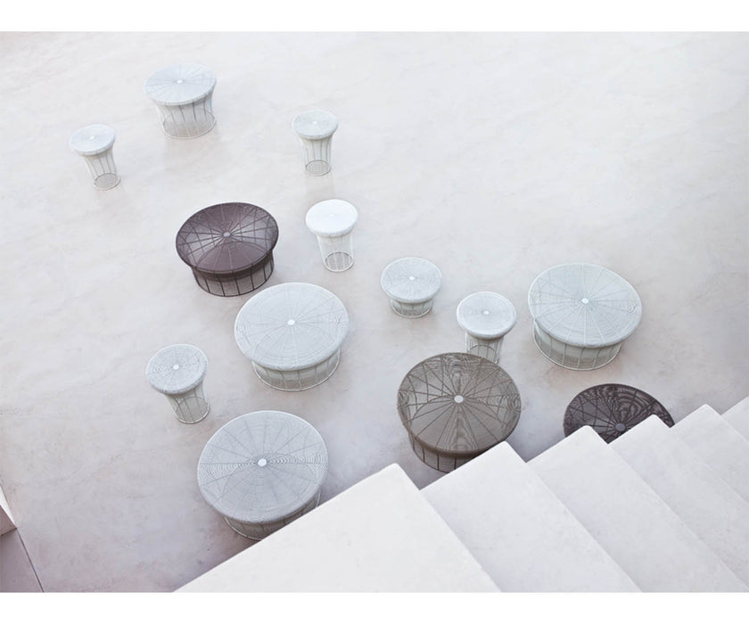 High end Aram Low Stool by Gandia Blasco Casa Design