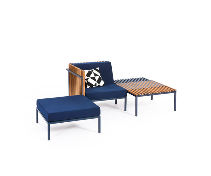 Sutra Ottoman Module Outdoor Sofa I Ego Paris