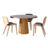 Container Table Bodhi with Linoak Top Moooi