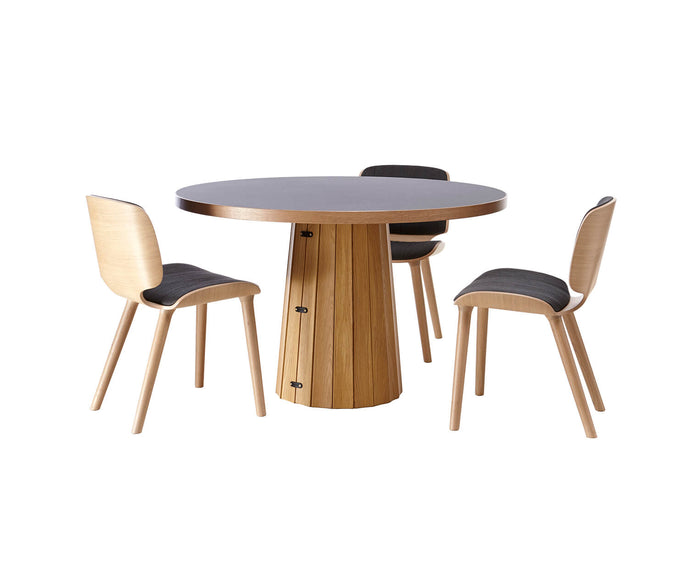 Container Table Bodhi with Linoak Top Moooi