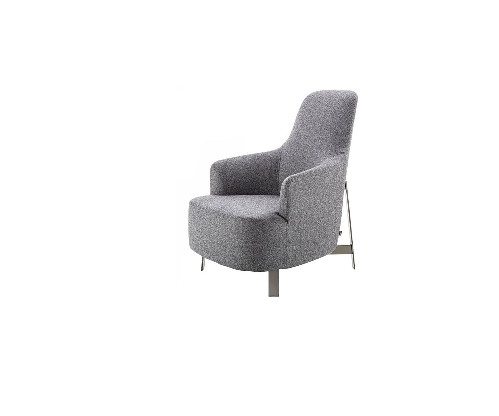 Copine Bergere Steel Lounge Chair | Porada