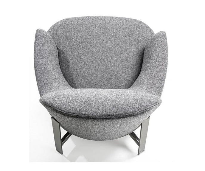 Copine Bergere Steel Lounge Chair | Porada