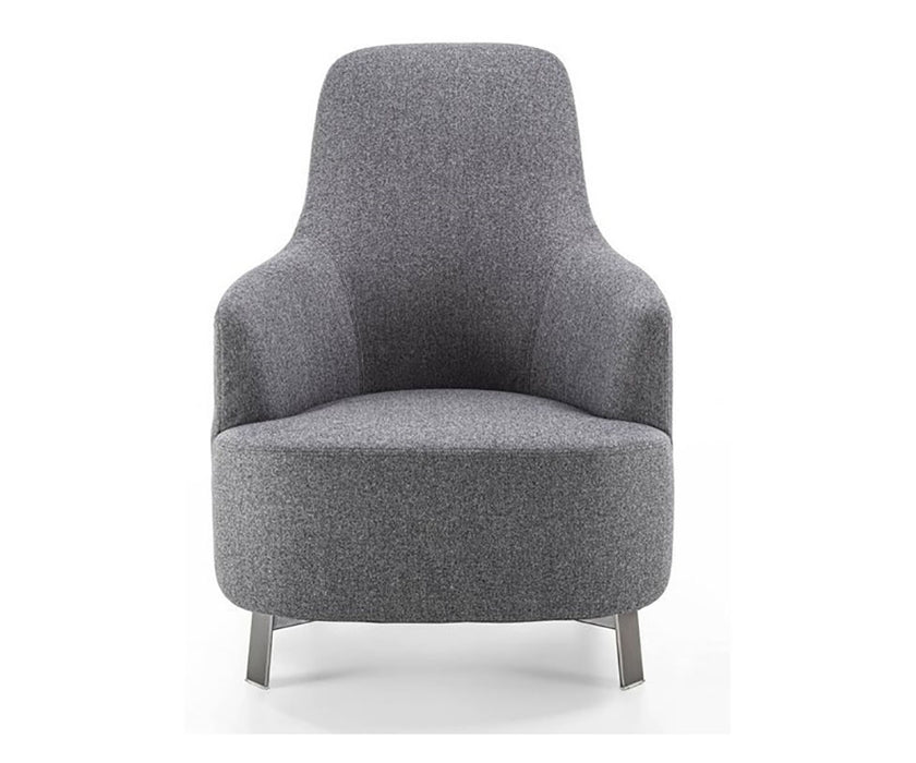 Copine Bergere Steel Lounge Chair | Porada