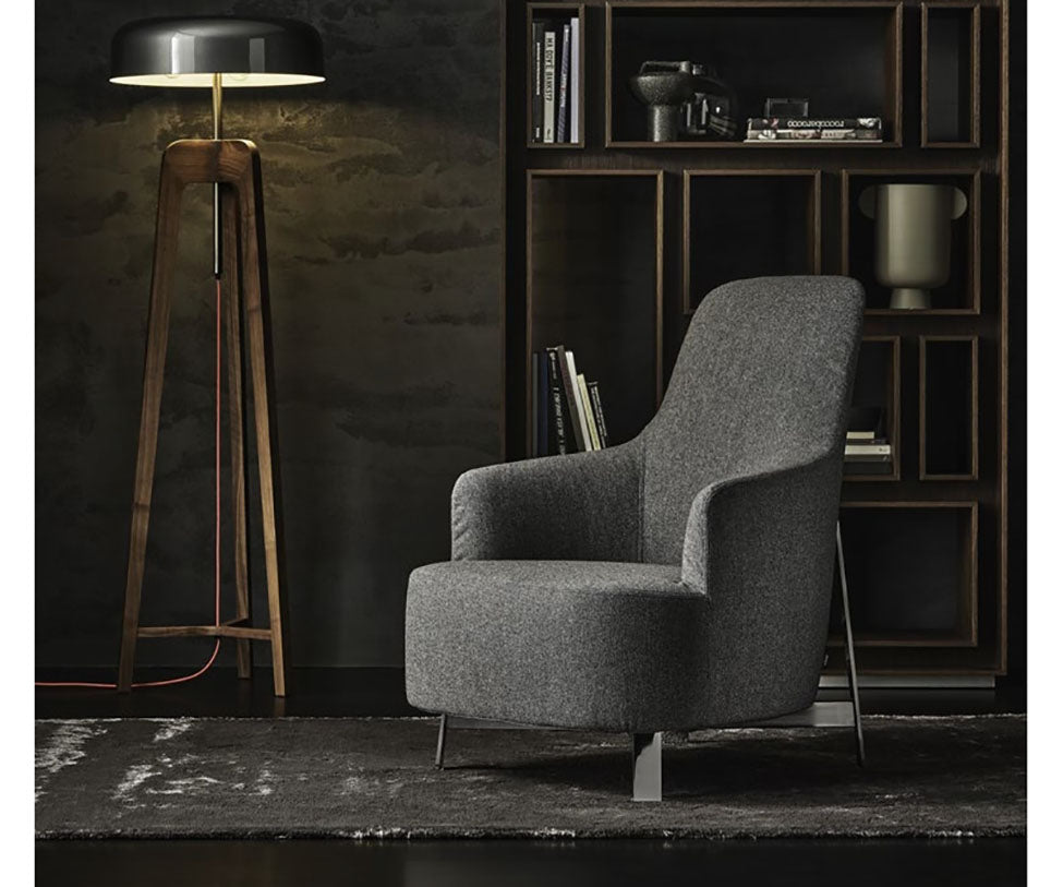 Copine Bergere Steel Lounge Chair | Porada