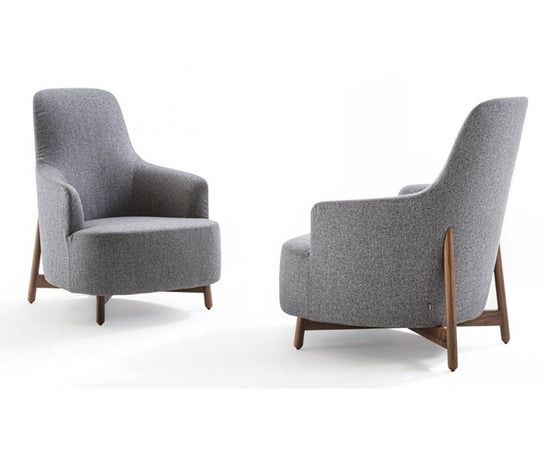 Copine Bergere Wood Lounge Chair | Porada
