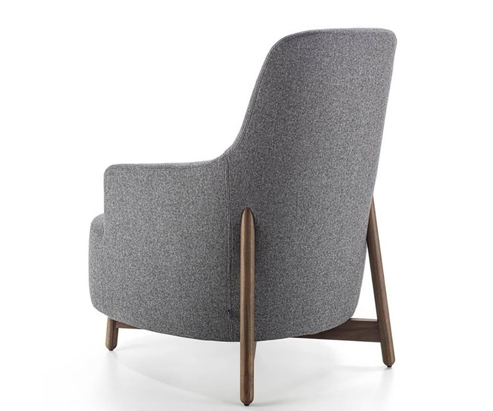 Copine Bergere Wood Lounge Chair | Porada