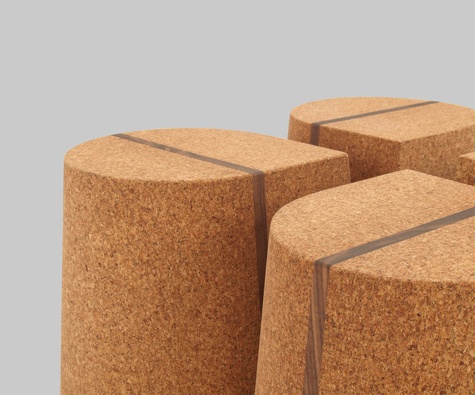 Corkdrop Stool/ Side table Skram