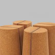 Corkdrop Stool/ Side table Skram