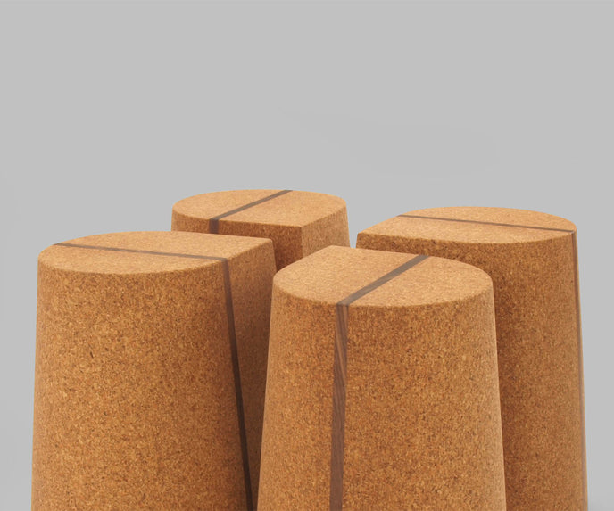 Corkdrop Stool/ Side table Skram