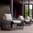 High end Croissant Easy Armchair by Kenneth Cobonpue Casa Design