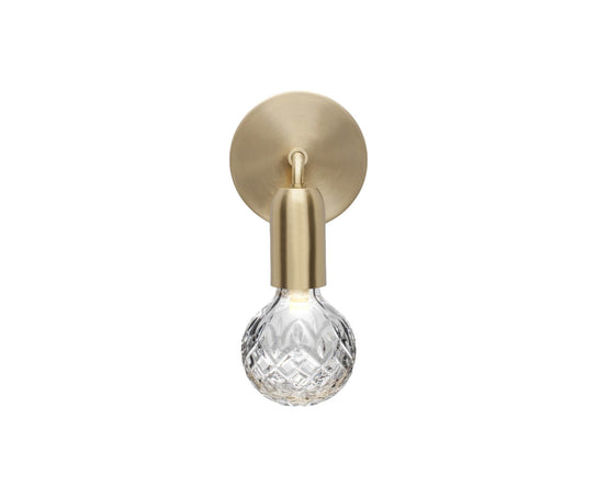 High end Crystal Bulb Wall Light by Lee Broom Casa Design