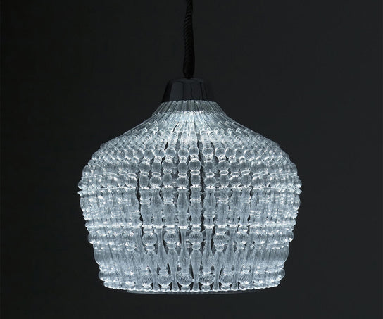 High end Crowns Hanging Lamp by Italamp Casa Design