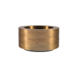 Elegant Brass Cuprum Round Outdoor Planter by Royal Botania Casa Design Group
