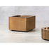 Elegant Brass Cuprum Round Outdoor Planter by Royal Botania Casa Design Group