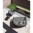 High end Moon Alu Living Armchair by Talenti Casa Design