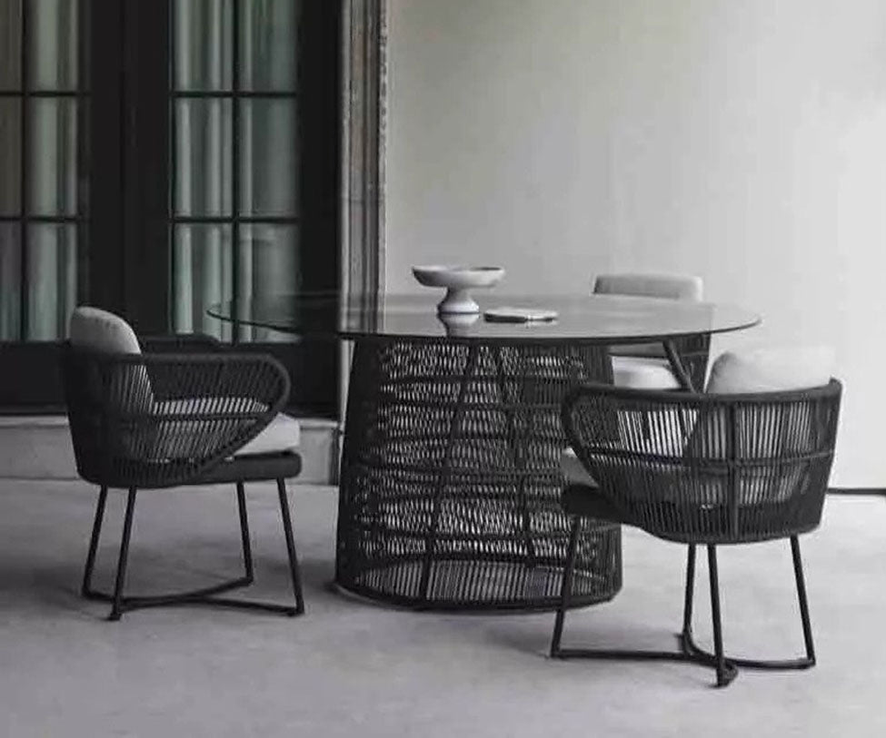 Crinoline tall armchair by B&B Italia, design by Patricia Urquiola