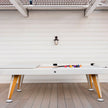 Diagonal convertible pool and dining table by RS Barcelona for modern spaces Casa Design Group
