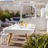 Diagonal convertible pool and dining table by RS Barcelona for modern spaces Casa Design Group