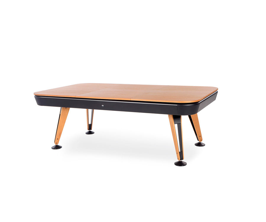 Diagonal convertible pool and dining table by RS Barcelona for modern spaces Casa Design Group