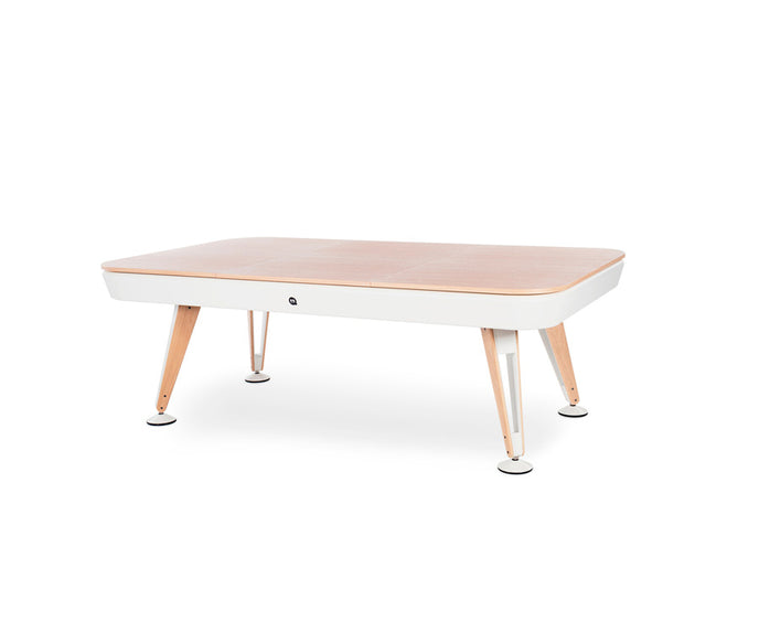Diagonal convertible pool and dining table by RS Barcelona for modern spaces Casa Design Group