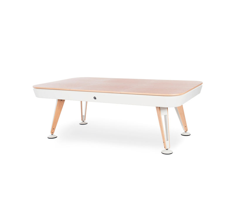 Diagonal convertible pool and dining table by RS Barcelona for modern spaces Casa Design Group