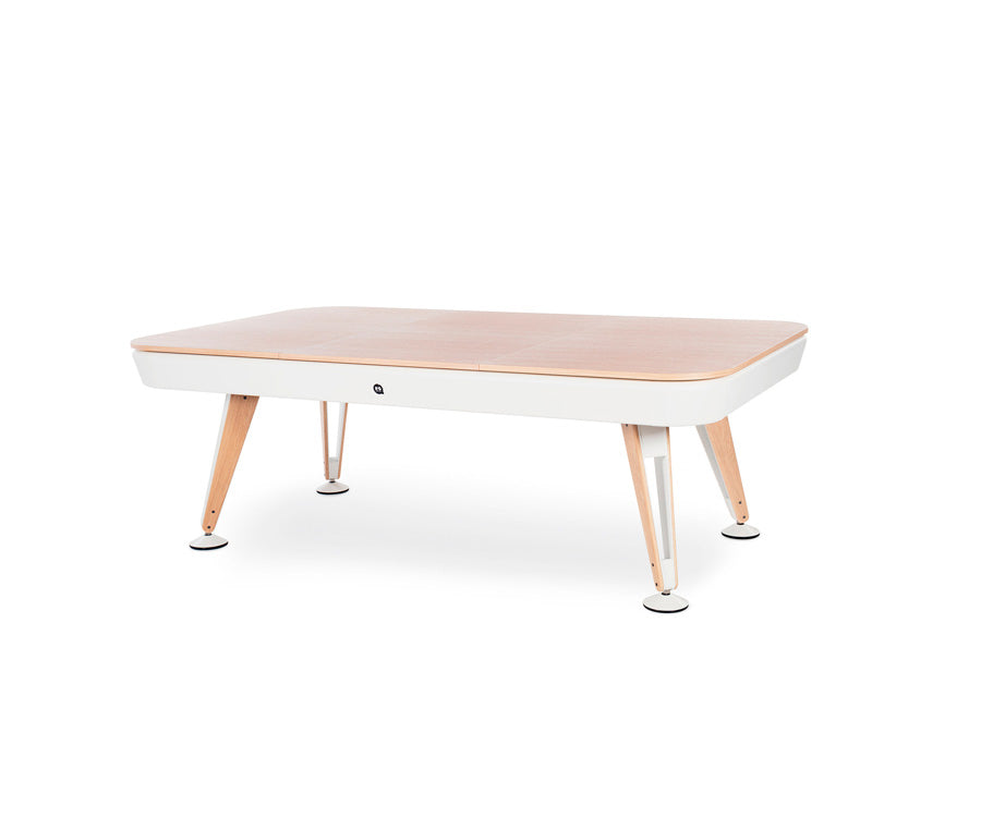 Diagonal convertible pool and dining table by RS Barcelona for modern spaces Casa Design Group