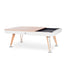 Diagonal convertible pool and dining table by RS Barcelona for modern spaces Casa Design Group