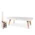 Diagonal convertible pool and dining table by RS Barcelona for modern spaces Casa Design Group