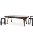 Diagonal convertible pool and dining table by RS Barcelona for modern spaces Casa Design Group
