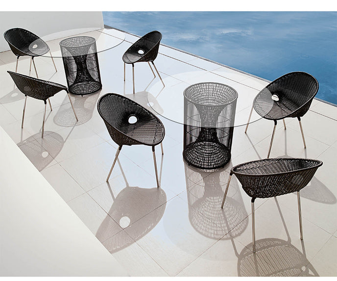 High end Dimple Stacking Armchair by Kenneth Cobonpue Casa Design