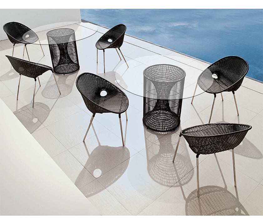 High end Dimple Stacking Armchair by Kenneth Cobonpue Casa Design