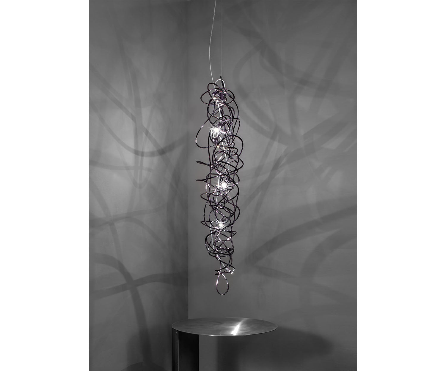High end Doodle, Freehand Design Suspension  W/Plug by Terzani Casa Design