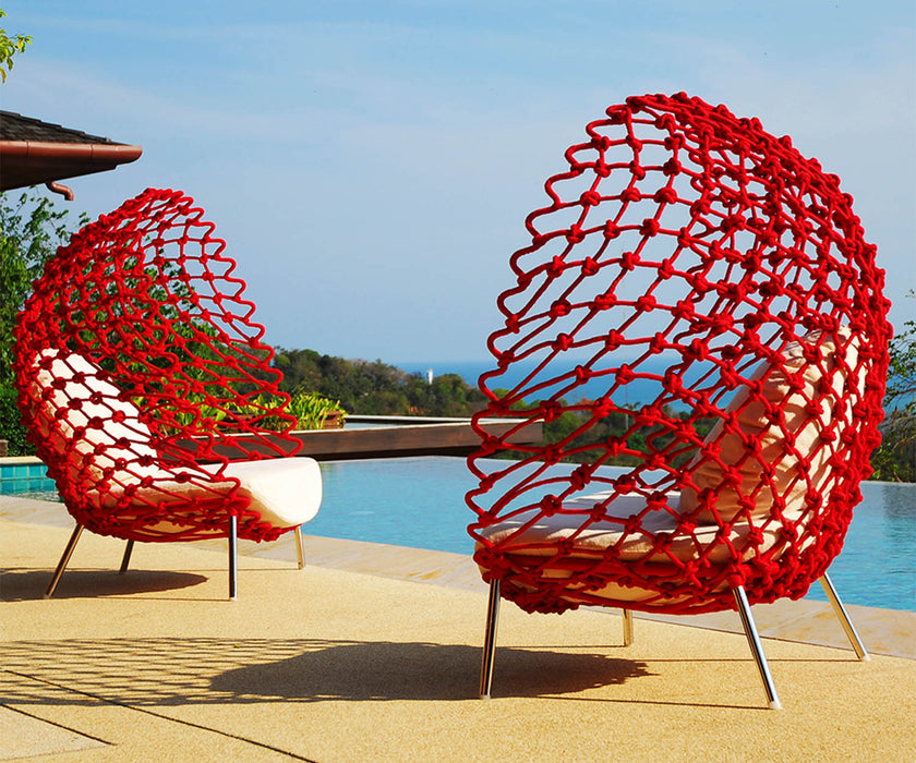 High end Dragnet Lounge Chair by Kenneth Cobonpue Casa Design