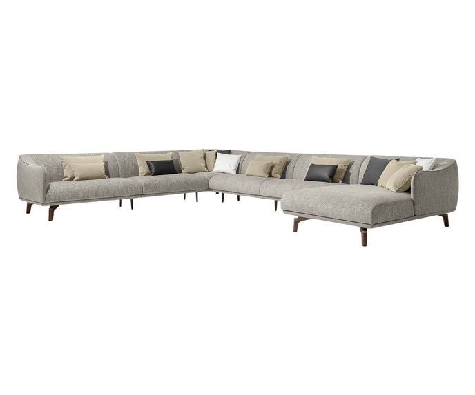 Drive Sectional Sofa by Giorgetti award-winning modular sectional with sculptural design and luxurious comfort | Casa Design Group